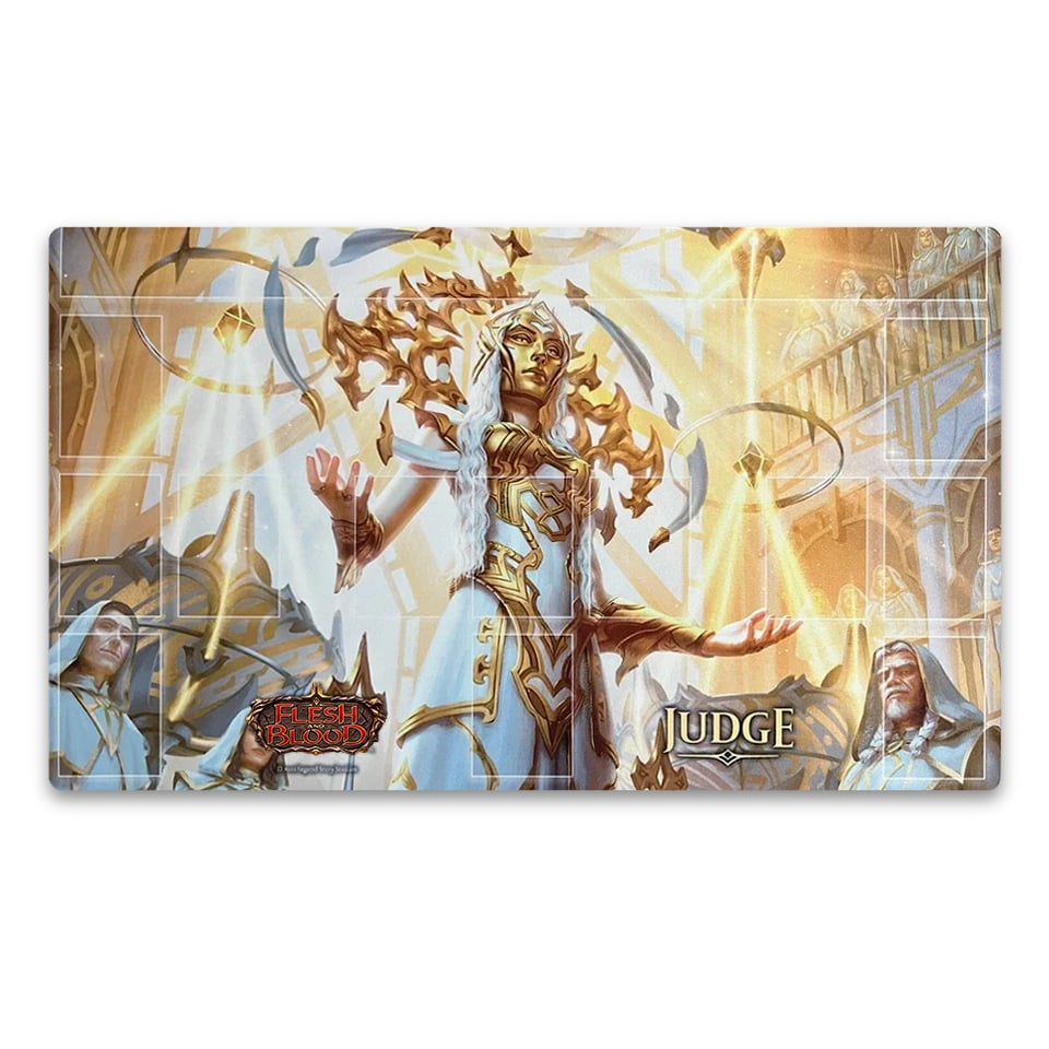 "Theryon Magister of Justice" Judge Playmat