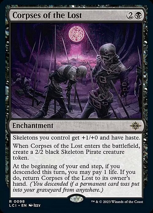 Corpses of the Lost Card Front