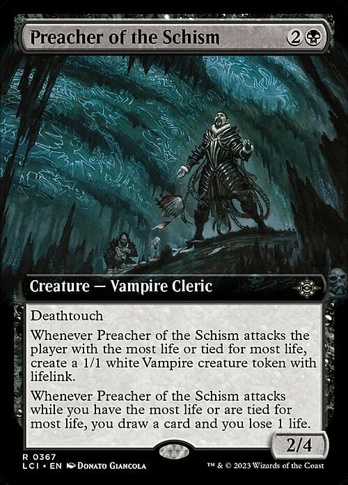 Preacher of the Schism Card Front