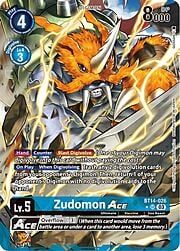 Zudomon Ace · Alternate Art BT14-026a2