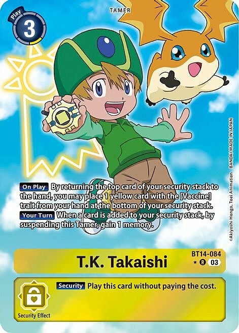 T.K. Takaishi Card Front