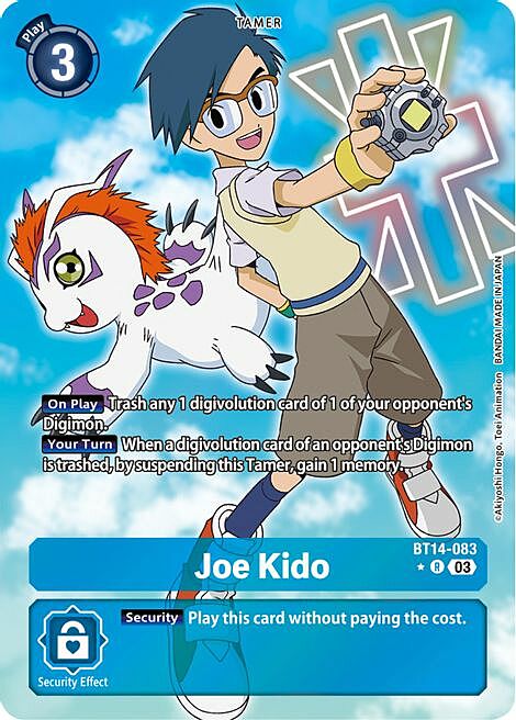 Joe Kido Card Front