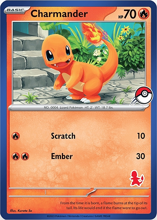 Charmander Card Front