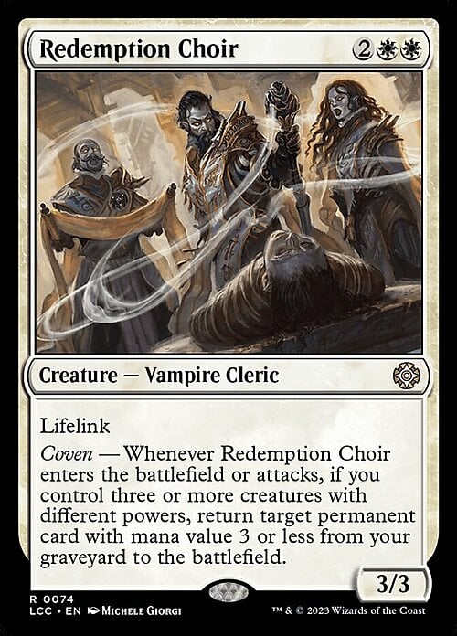 Redemption Choir Card Front