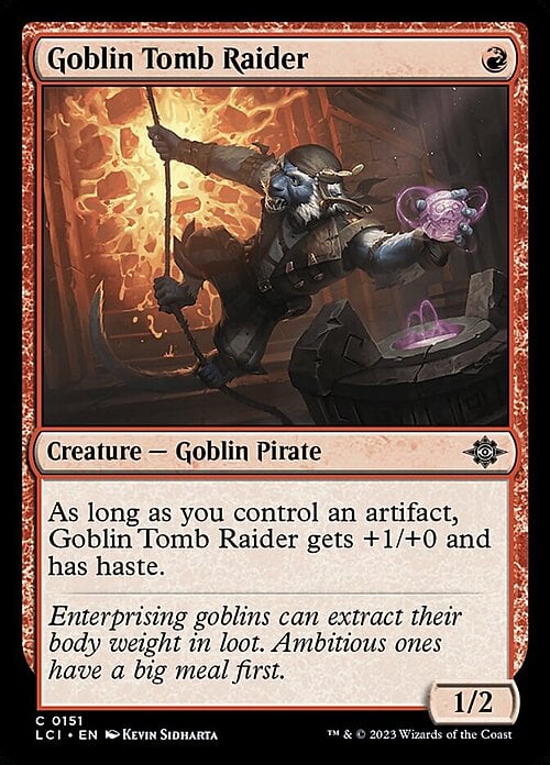 Goblin Razziatore di Tombe Card Front