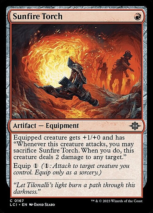 Sunfire Torch Card Front