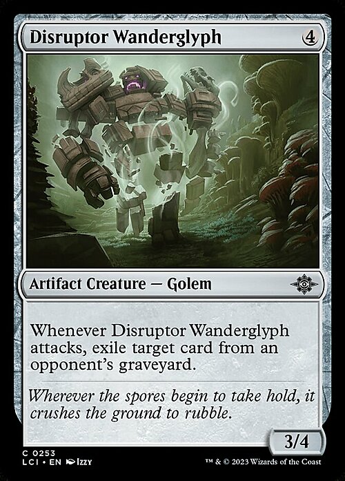 Disruptor Wanderglyph Card Front