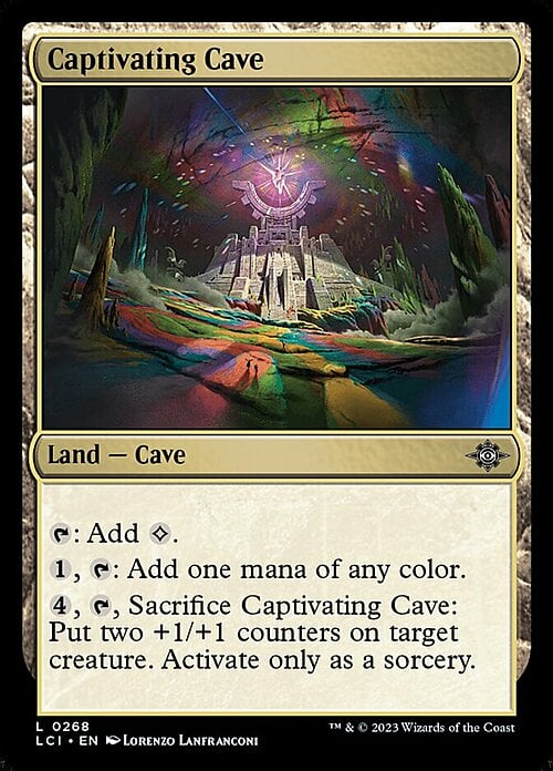 Captivating Cave Card Front