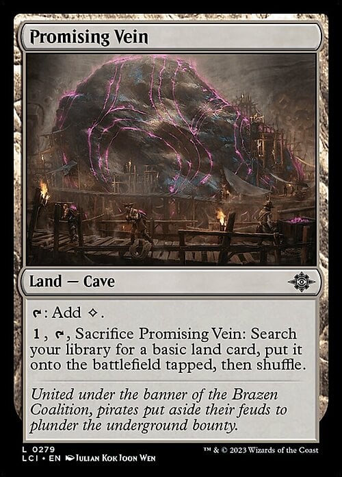 Promising Vein Card Front