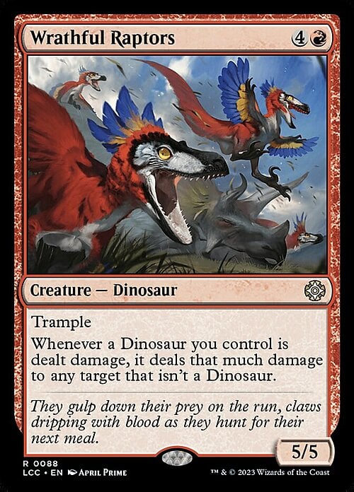Raptor Furenti Card Front