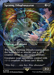 Spitting Dilophosaurus · Emblem Foil 029★