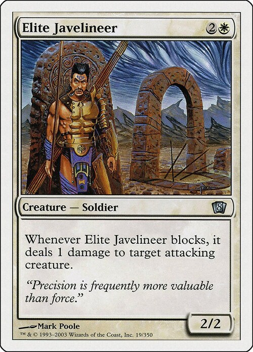 Elite Javelineer Card Front