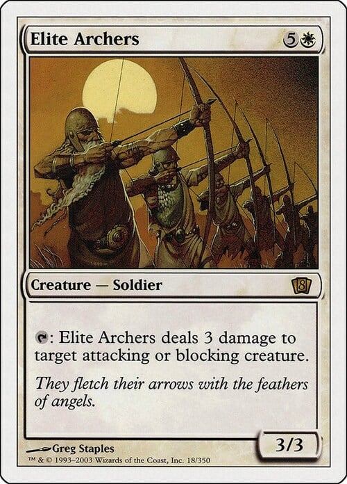 Elite Archers Card Front