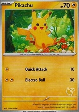Pikachu Card Front