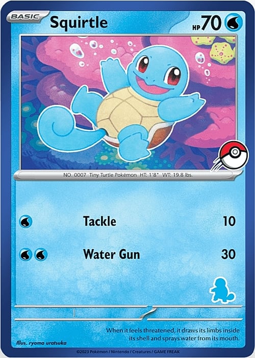 Squirtle Card Front