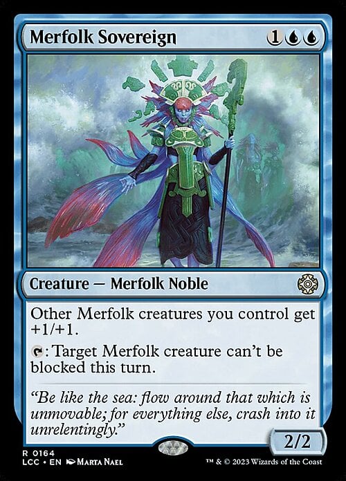 Merfolk Sovereign Card Front