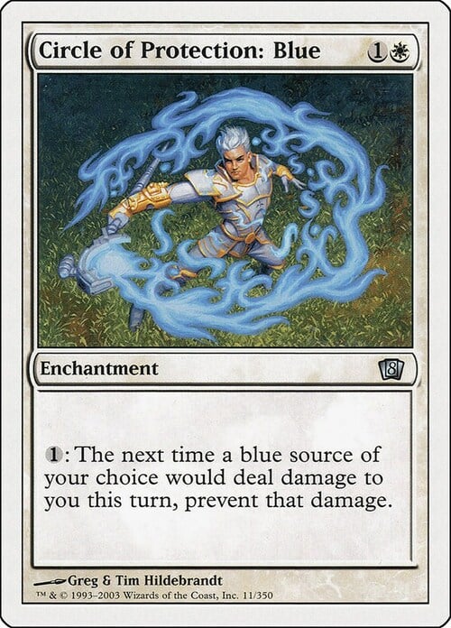 Circle of Protection: Blue Card Front