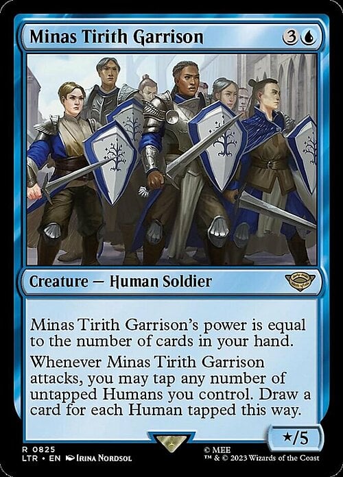 Minas Tirith Garrison Card Front