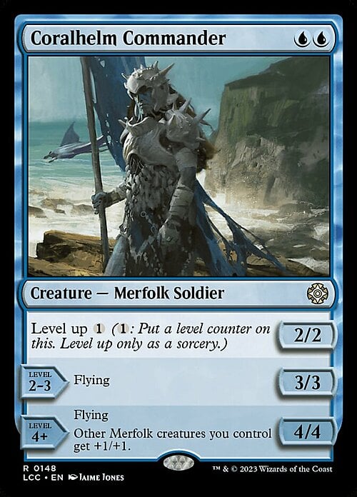 Coralhelm Commander Card Front
