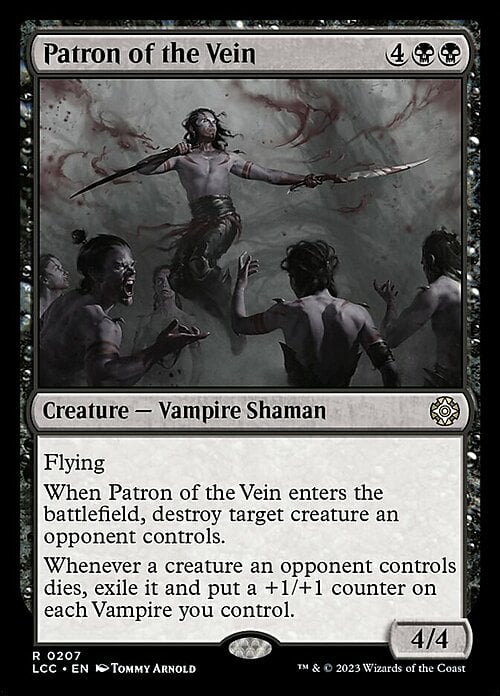 Patron of the Vein Card Front
