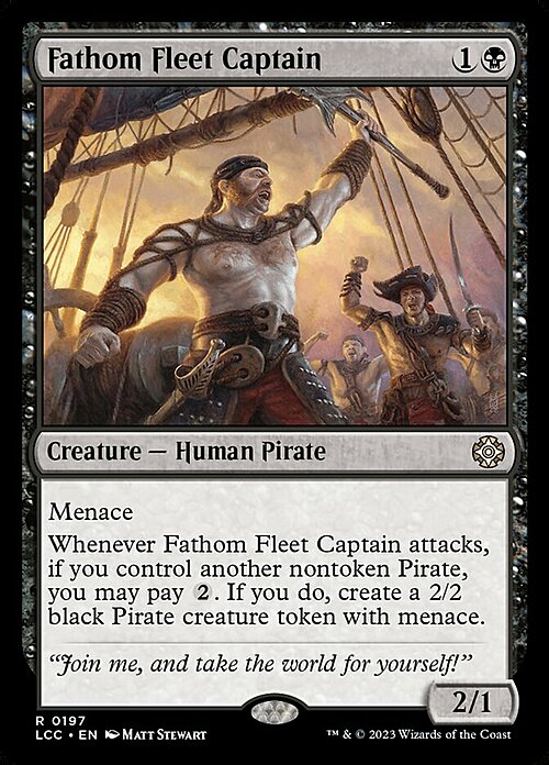 Capitano della Flotta Abissale Card Front
