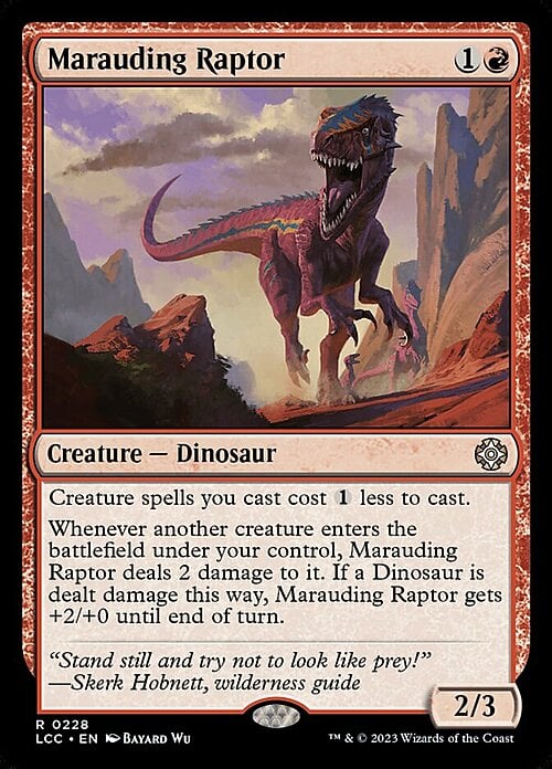 Raptor Razziatore Card Front