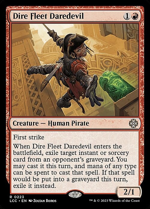 Dire Fleet Daredevil Card Front