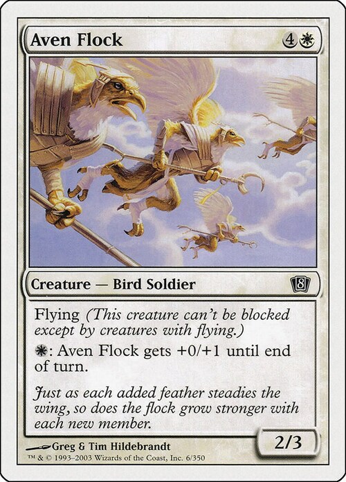 Aven Flock Card Front