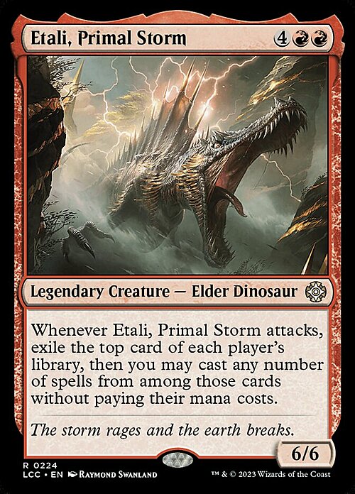 Etali, Primal Storm Card Front