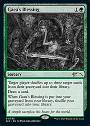 Gaea's Blessing · Sketch Card 0735