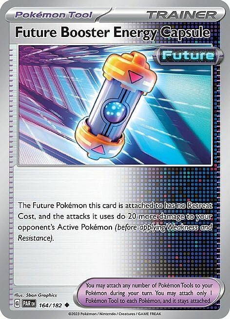 Future Booster Energy Capsule Card Front