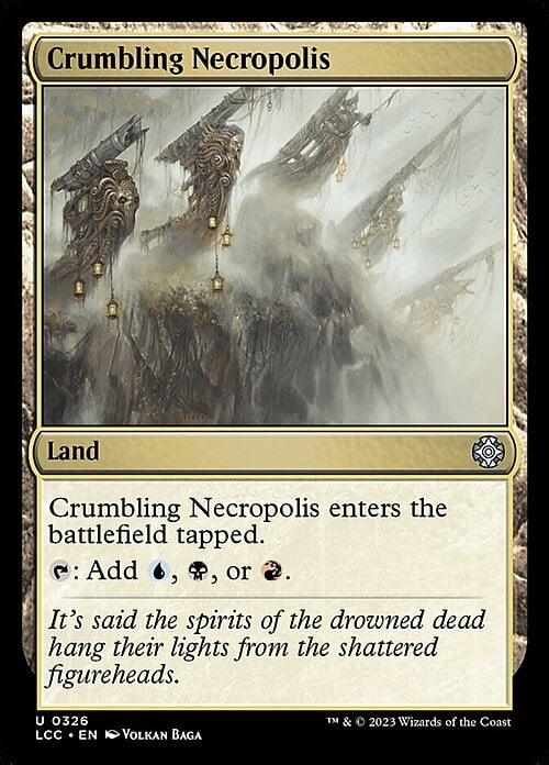 Crumbling Necropolis Card Front