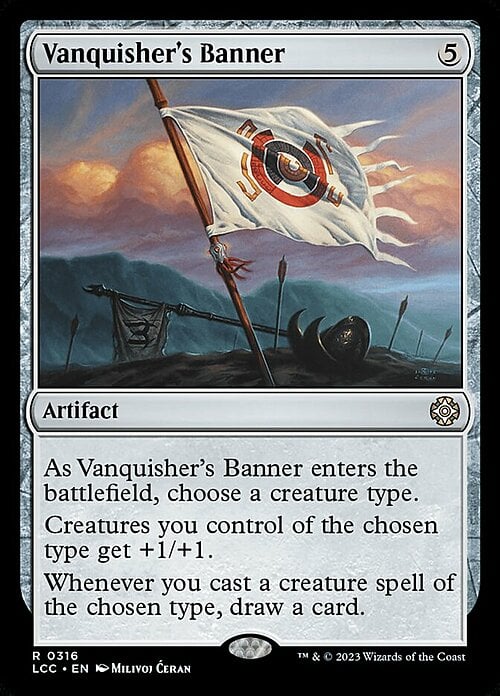 Vanquisher's Banner Card Front