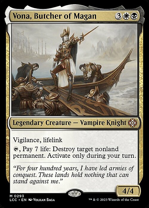 Vona, Butcher of Magan Card Front