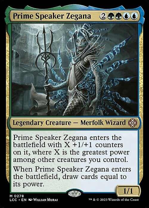 Prime Speaker Zegana Card Front