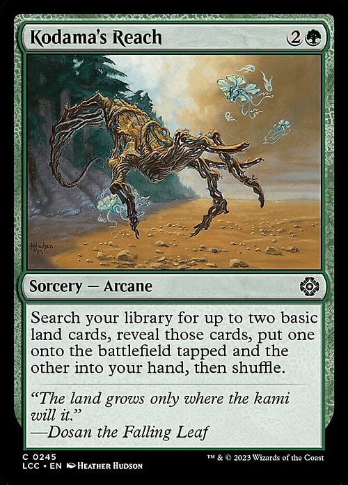 Kodama's Reach Card Front