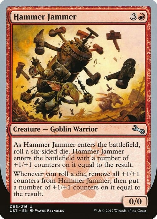 Hammer Jammer Card Front