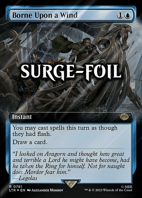 Borne Upon a Wind Card Front