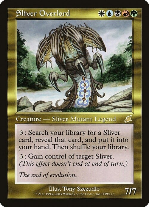 Sliver Overlord Card Front