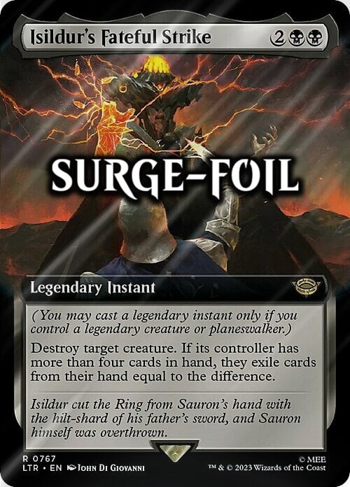 Isildur's Fateful Strike Card Front