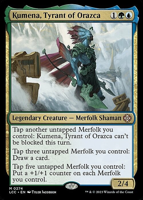 Kumena, Tyrant of Orazca Card Front