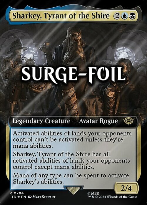 Sharkey, Tyrant of the Shire Card Front