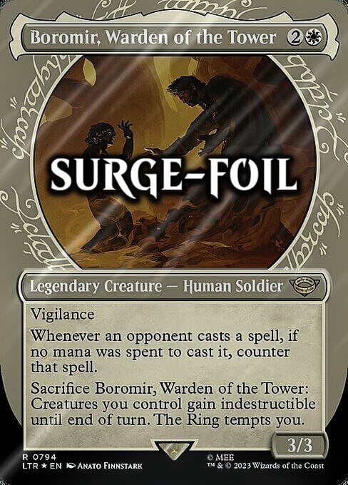 Boromir, Warden of the Tower Card Front