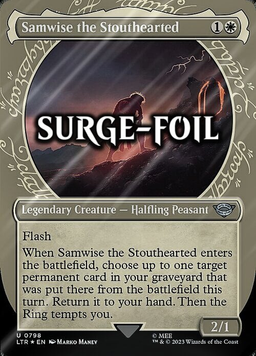 Samwise the Stouthearted Card Front