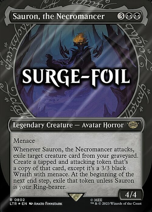 Sauron, the Necromancer Card Front
