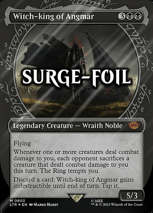 Re Stregone di Angmar Card Front