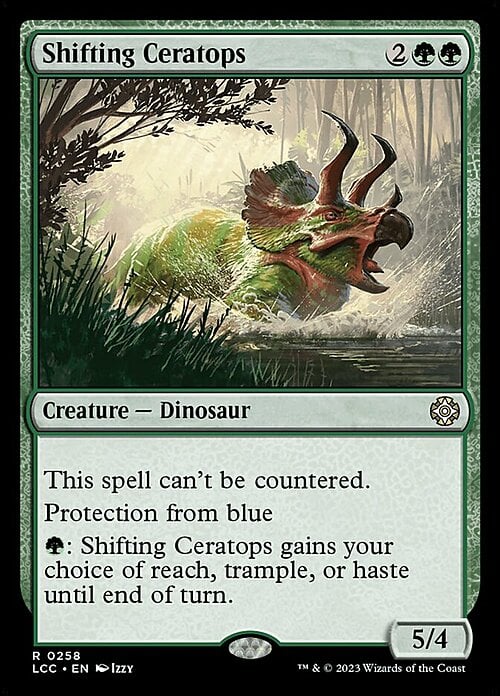 Shifting Ceratops Card Front