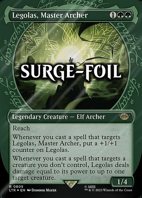 Legolas, Master Archer Card Front