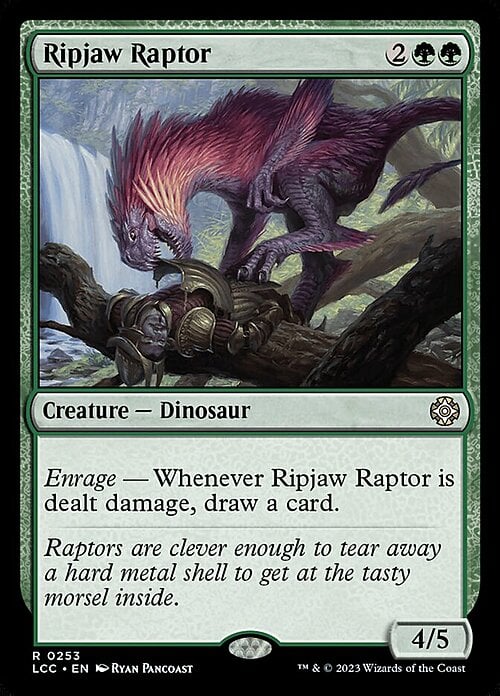 Ripjaw Raptor Card Front