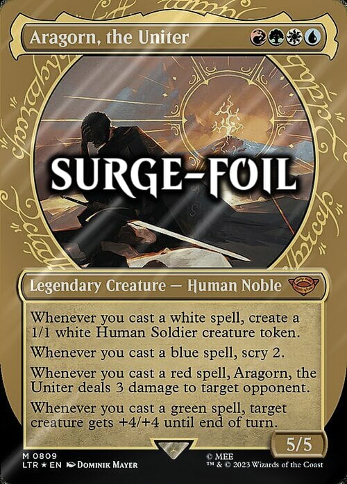 Aragorn, the Uniter Card Front